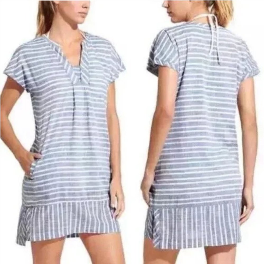 Athleta Barbados Dress POCKETS!!! Medium Excellent - Picture 2 of 6
